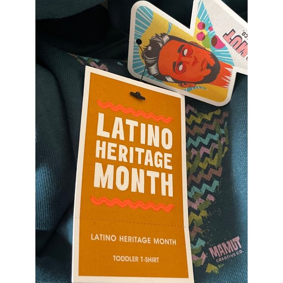 Latino Heritage Month CHILDS Gender Inclusive Latin America Hooded Sweatshirt SI - Picture 6 of 8